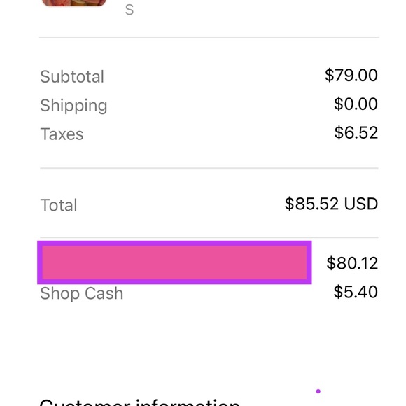 Pink Palm Puff hoodie - Picture 7 of 7